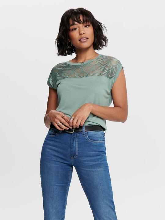 Immagine prodotto Only Top in pizzo con maniche corte (L)