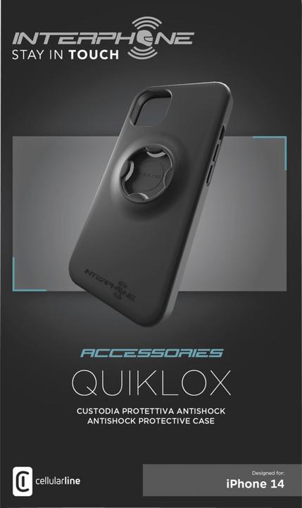 Produktbild Interphone QUIKLOX Handyhülle iPhone 14 (Apple iPhone 14)