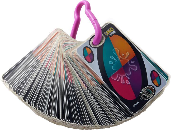 Actual product image Mattel Games UNO Flip Splash (French, 2 - 10 Players)