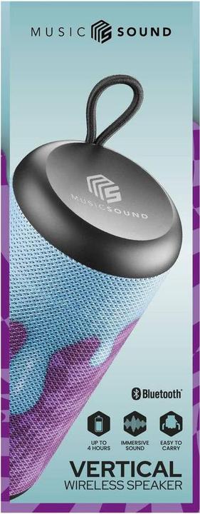 Actual product image Music Sound Vertical Speaker Bluetooth 5W Fluid (4 h)