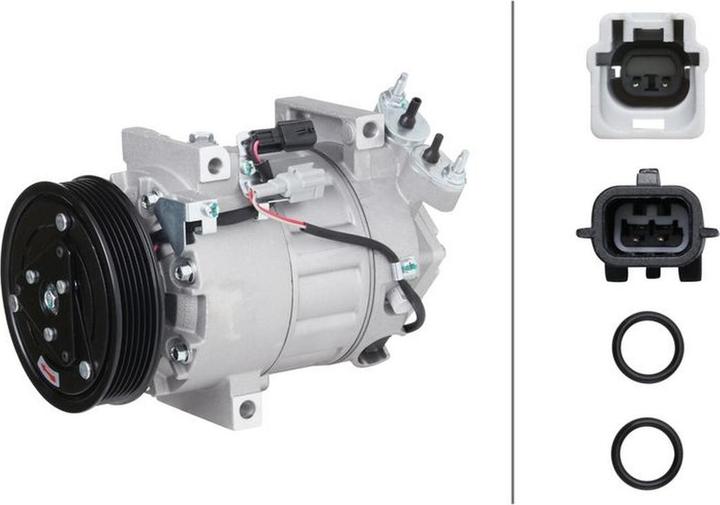 Produktbild Hella 8FK 366 201-571 Klimakompressor