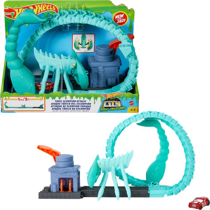 Produktbild Hot Wheels City Giftige Skorpion-Attacke