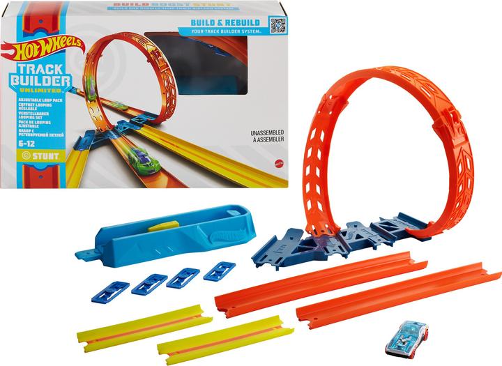Hot Wheels Track Builder Unlimited Verstellbarer Looping