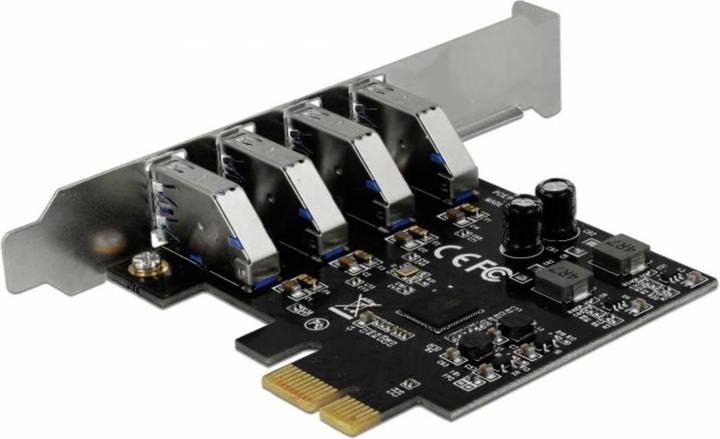 Actual product image Delock PCI Express Card 4x USB Type-A