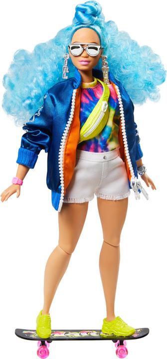 Produktbild Barbie Extra Doll - Blaues Afro-Haar