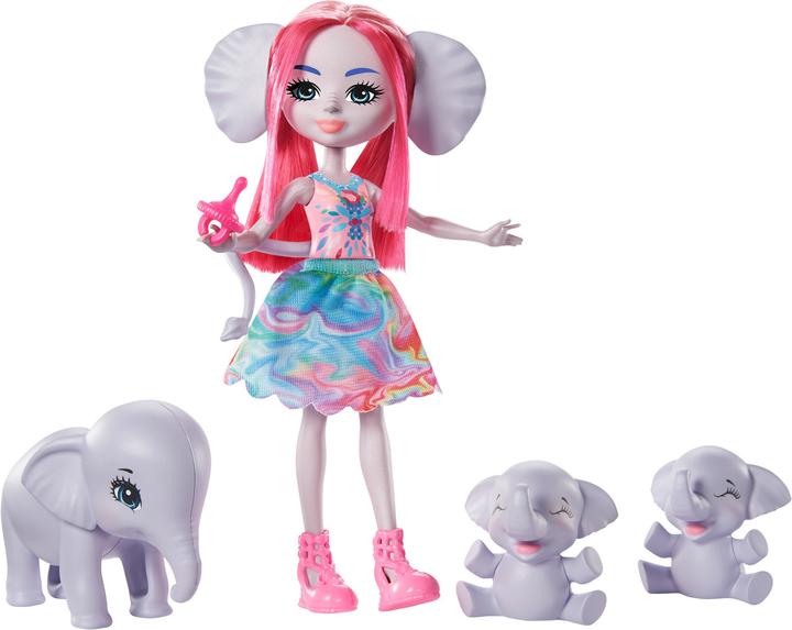 Actual product image Enchantimals Esmeralda Elephant Doll