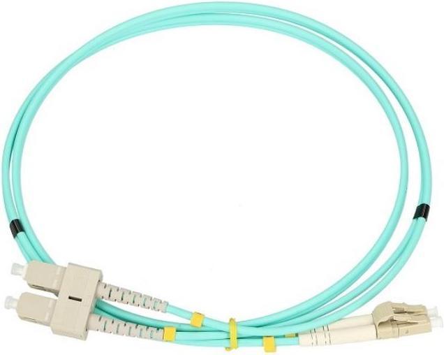 Produktbild Extralink PATCHCORD LC/UPC-SC/UPC MM OM3 Duplex 3.0mm, 2m (2 m)