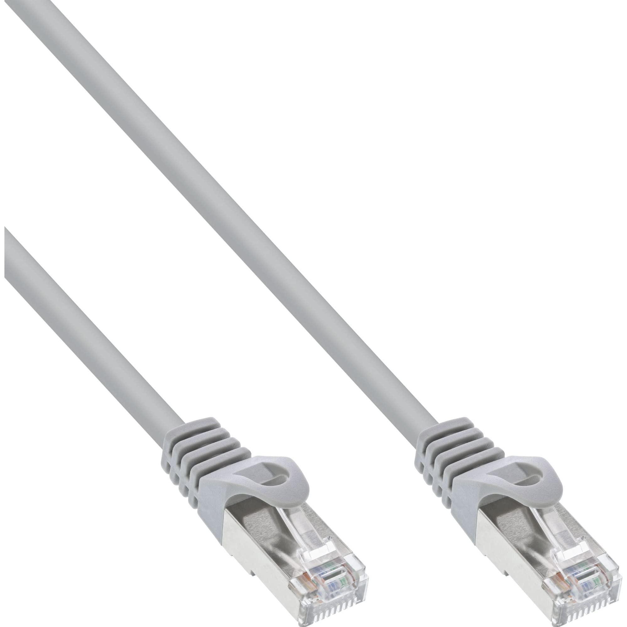 InLine Patchkabel (SF/UTP, CAT5e, 1 m), Netzwerkkabel