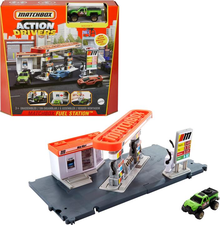 Produktbild Matchbox Tankstellen Spielset
