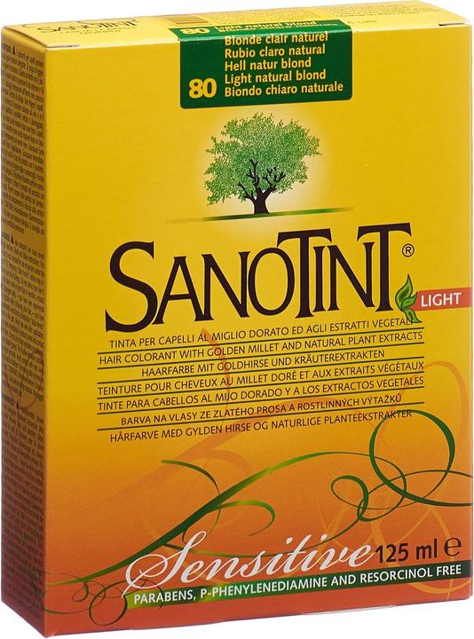 Image du produit Sanotint Sensible (80 blond clair naturel)