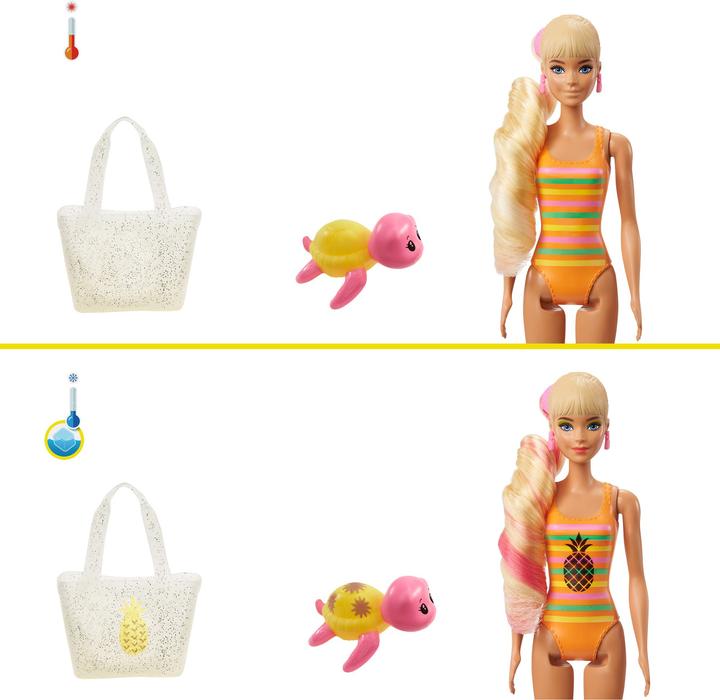 Produktbild Barbie Color Reveal - Schaum Ananas