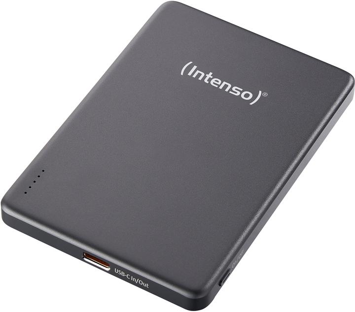 Actual product image Intenso Magn. Wireless Powerbank MW5000 5000 mAh Grey (5000 mAh, 20 W)