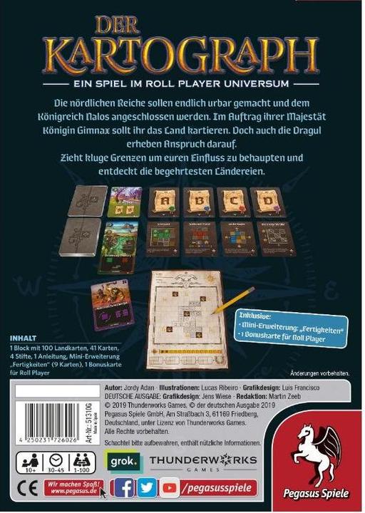 Produktbild Pegasus Der Kartograph (Deutsch)