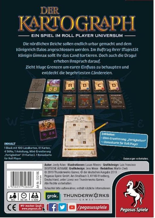 Produktbild Pegasus Der Kartograph (Deutsch)