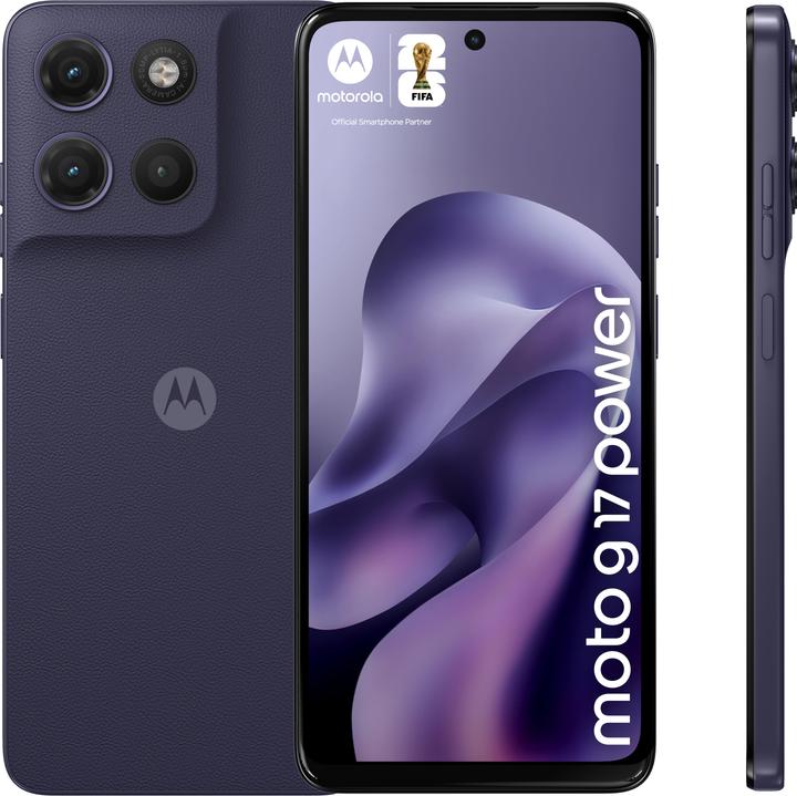 Produktbild Motorola G17 Power 8/256GB Evening Blue (256 GB, Evening Blue, Purple, 6.72", Hybrid Dual SIM)
