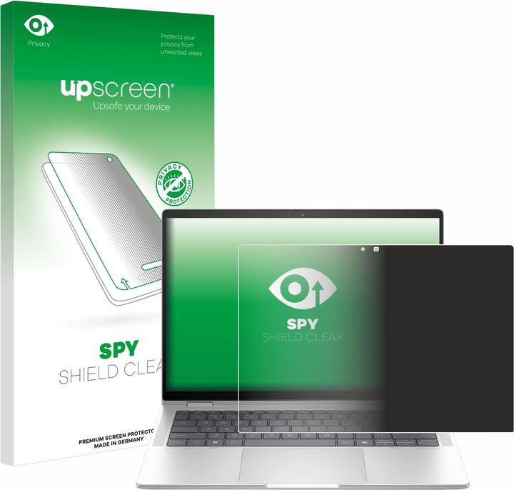 upscreen Sichtschutzfolie Anti-Spy Privacy Folie Blaulicht-Schutz (14")