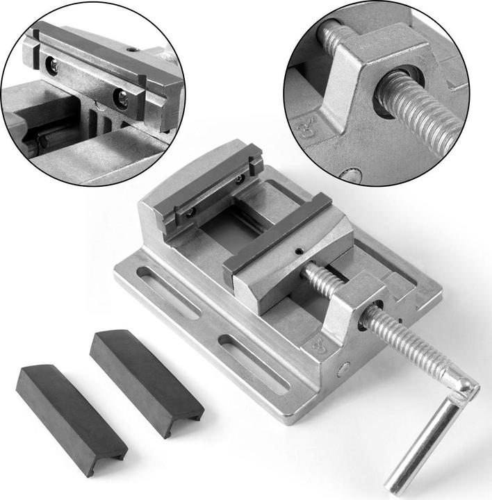 Image du produit Stahlwerk Etau machine FZ-76 ST avec mâchoires trempées (79 mm)