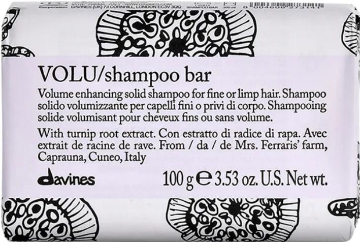 Actual product image Davines Essential Haircare - VOLU Shampoo Bar (Solid shampoo, 100 g)