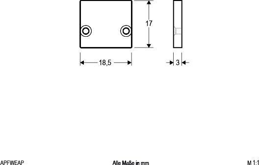 Actual product image EVN APFWEAP white Aluminium end panel