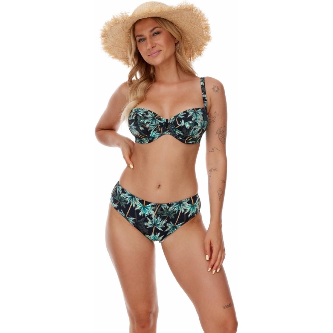 Lupo, Damen, Bikini, Bikinihose model 181001, Grün, (42)