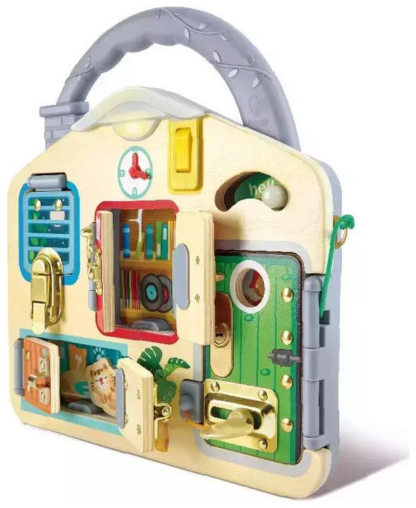 Actual product image Hape Game board lock & key