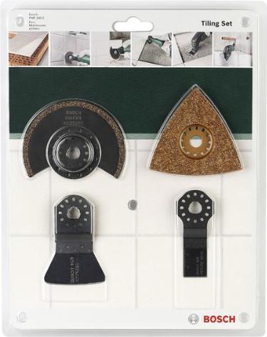 Produktbild Bosch Professional Zubehör Starlock Fliesen-Set für Multifunktionswerkzeuge, 4-teilig, inkl. Zubehör