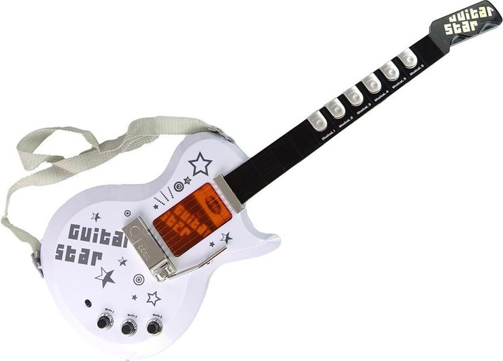 Produktbild Lean Toys E-Gitarren-Set mit Mikrofon