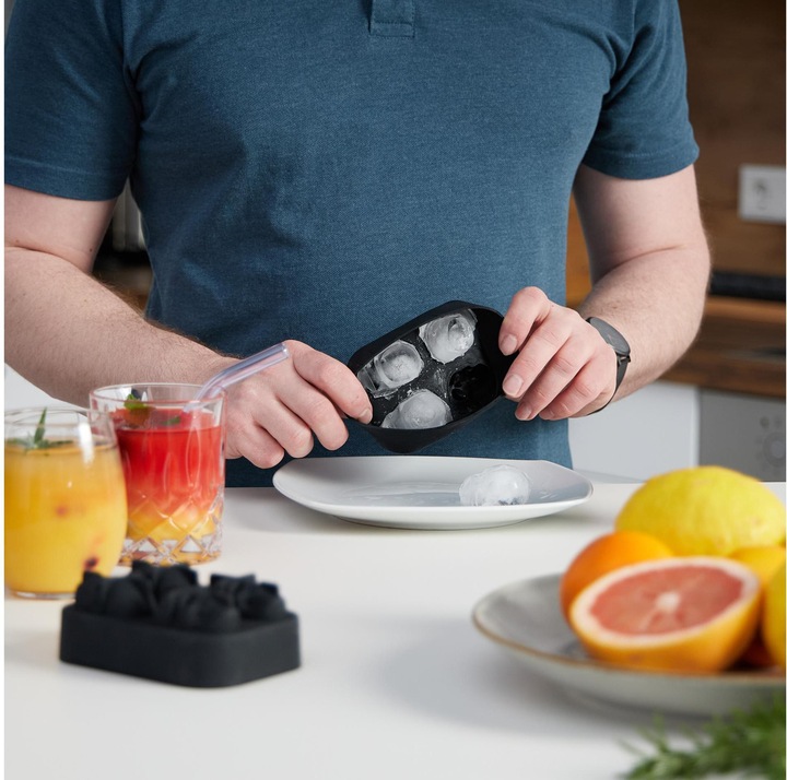 Image du produit Relaxdays 2x moule à glaçons tête de mort