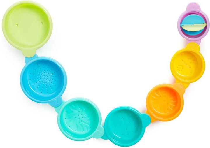 Actual product image Munchkin Connect A Cup bath strainers 7 pcs