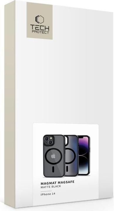 Image du produit Tech Technologija apsaugota DĖKLAS technologija apsaugota Magmat MagSafe Apple iPhone 14 matinė juoda (Apple iPhone 14)