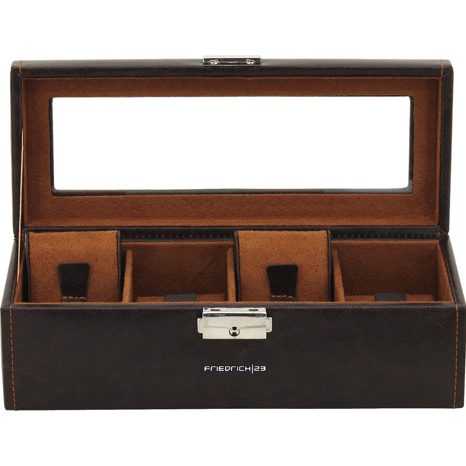 Thumbnail - Friedrich, Uhrenbox + Schmuckaufbewahrung, Bond, Braun, Beige