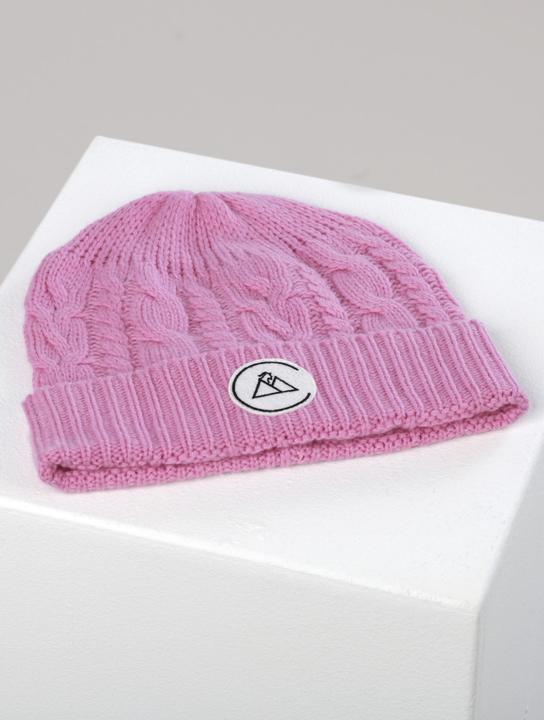 Actual product image Cash-Mere Kaschmir Zopfmuster Mütze (One size)