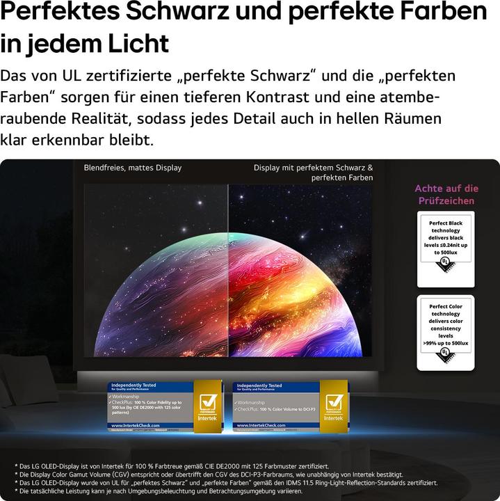 Produktbild LG OLED65C6ELB (65", C6, OLED, 4K, 2026)