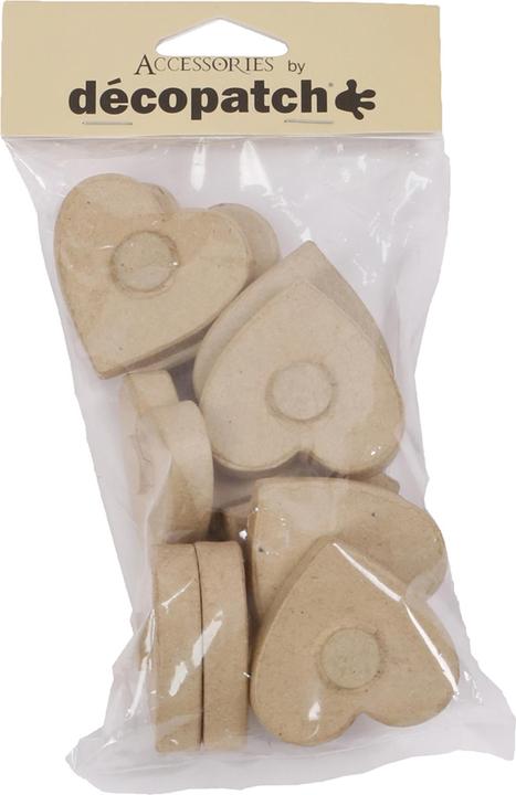 Produktbild Décopatch DECOPATCH Pappmaché Magnete Herz