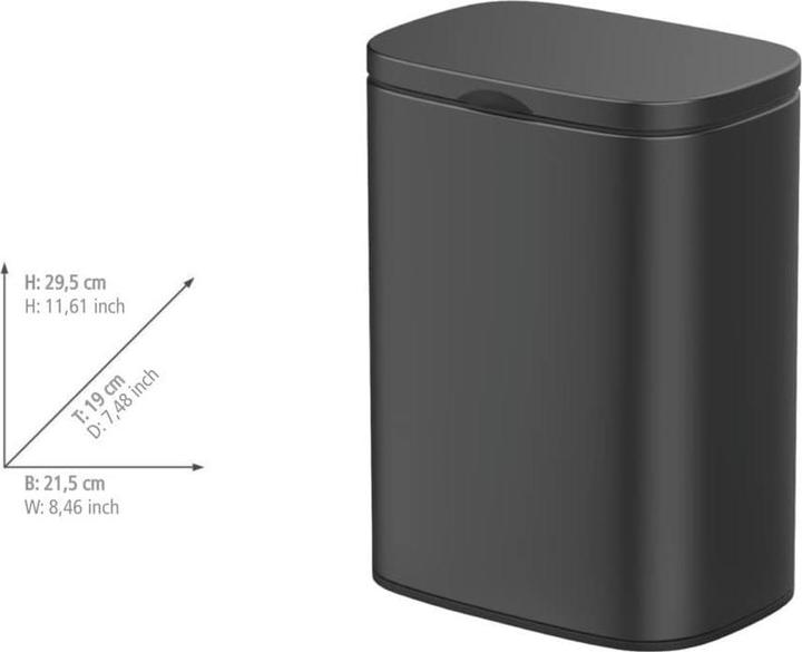 Produktbild Wenko Wandkosmetikeimer Sare (5 l)