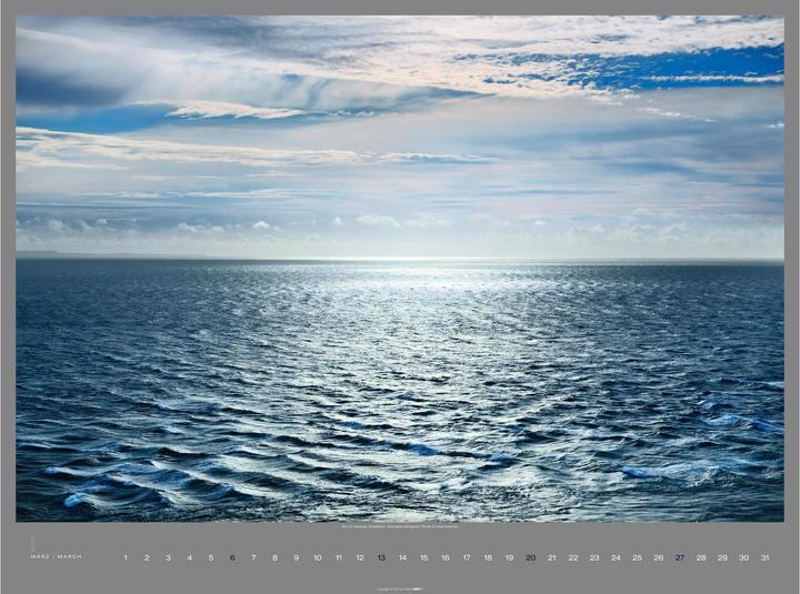 Produktbild Kalender Das Meer 2022 (78 x 58 cm, Deutsch)