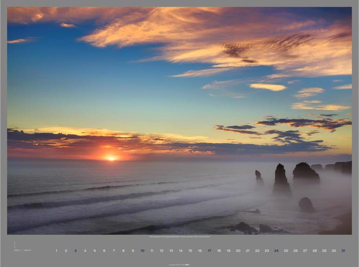 Produktbild Kalender Das Meer 2022 (78 x 58 cm, Deutsch)