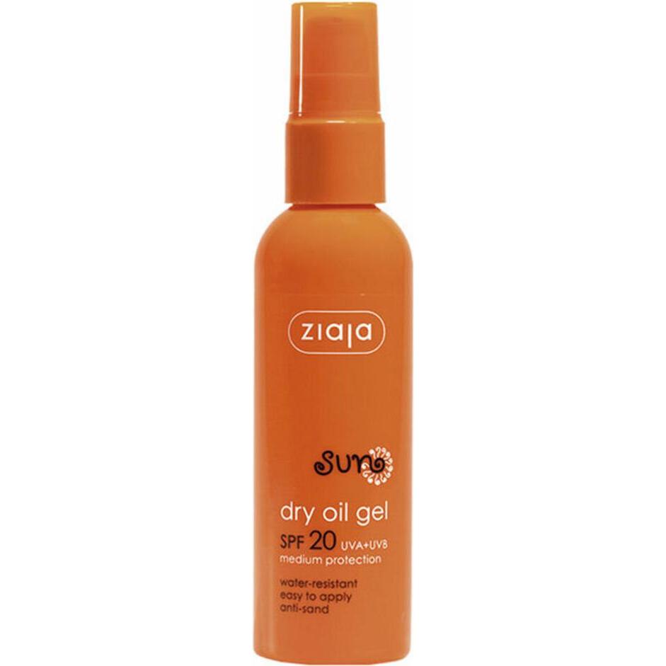 Ziaja, Sonnencreme, Sun Dry Oil Gel SPF 20 90ml (Sonnenlotion, SPF 20, 90 ml)