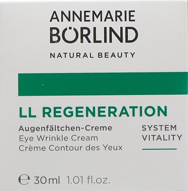 Actual product image Annemarie Börlind LL Regeneration Eye Wrinkle Cream (Eye Care Cream, 30 ml, Day + Night)