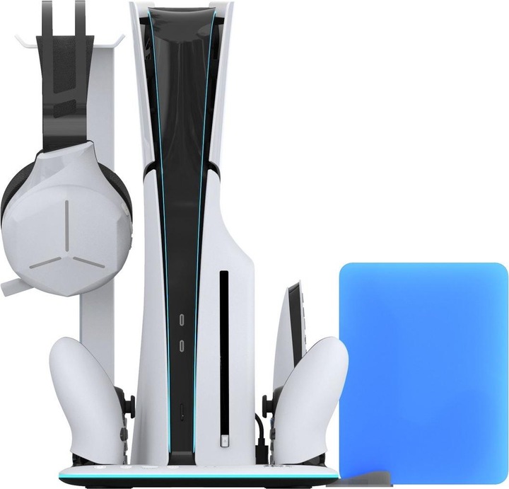 Actual product image IMP DLX LED Multi Function Charger Tower PS5 Slim / PS5 (PS5)