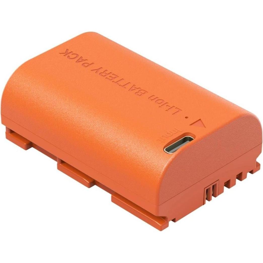 SmallRig 4968 LP E6NH USB C Rechargeable Camera Battery (Orange) (Akku), Kamera Stromversorgung, Orange