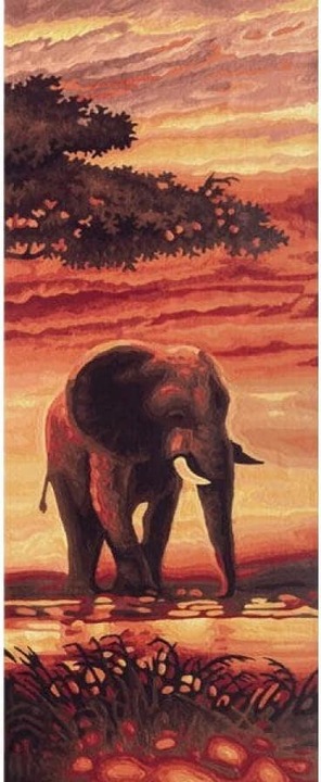 Actual product image Schipper Painting by numbers - Elephants