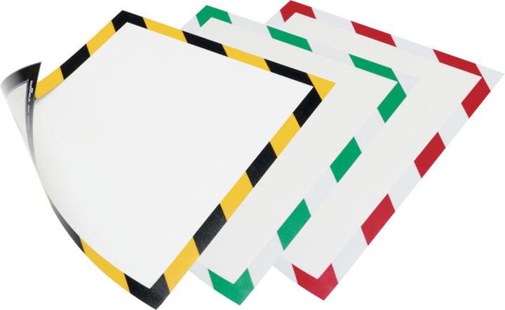 Produktbild Durable MAGNETRAHMEN SECURITY A4 rot/weiss (A4)