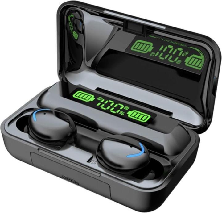 Actual product image EKO Wireless earphones 5.1 Flex model with voice assistant and LED display (ANC, 5 h, Wireless)