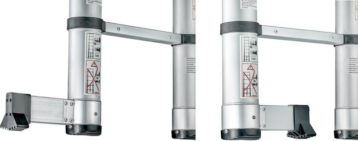 Actual product image technocraft Telescopic folding ladder (Single ladder, 374 cm)