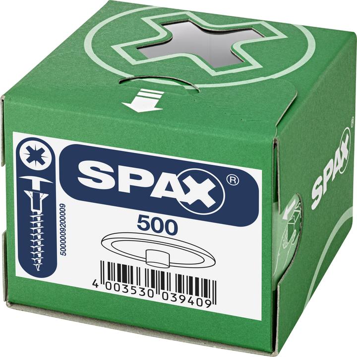 Produktbild Spax Abdeckkappen Mit Kopfbohrung Weiss