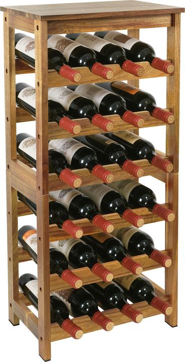 Actual product image Relaxdays winerack (24 bottles, 24 x 36 x 82 cm)