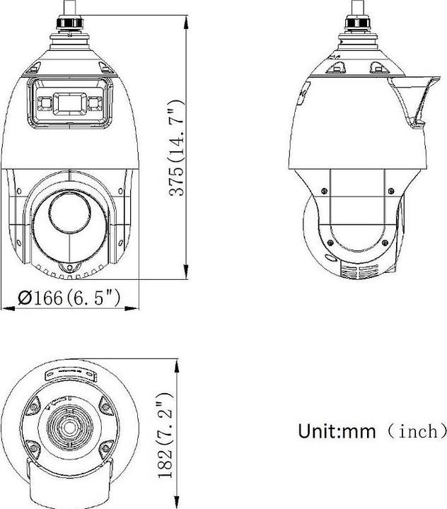 Produktbild Hikvision DS-2SE4C425MWG-E(14F0) (2560 x 1440 Pixels)