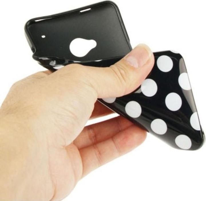 Produktbild König Design Schutzhülle TPU Case für Handy HTC One M7 Schwarz (HTC One M7)