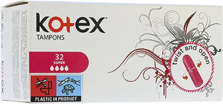 Produktbild Kotex Super 32 Tampons (32x)